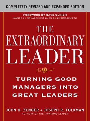 cover image of The Extraordinary Leader